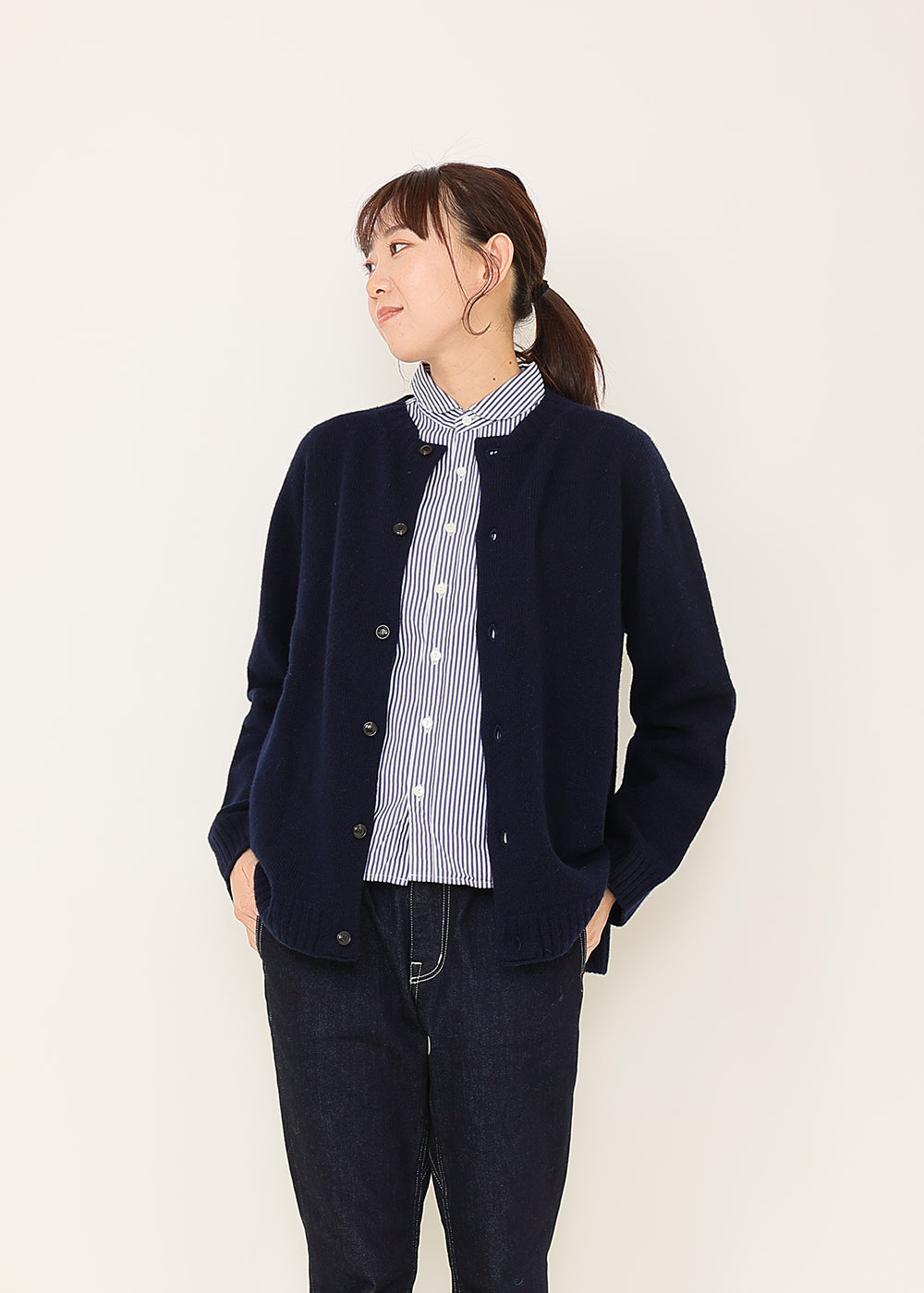 ネイビー model:170cm
