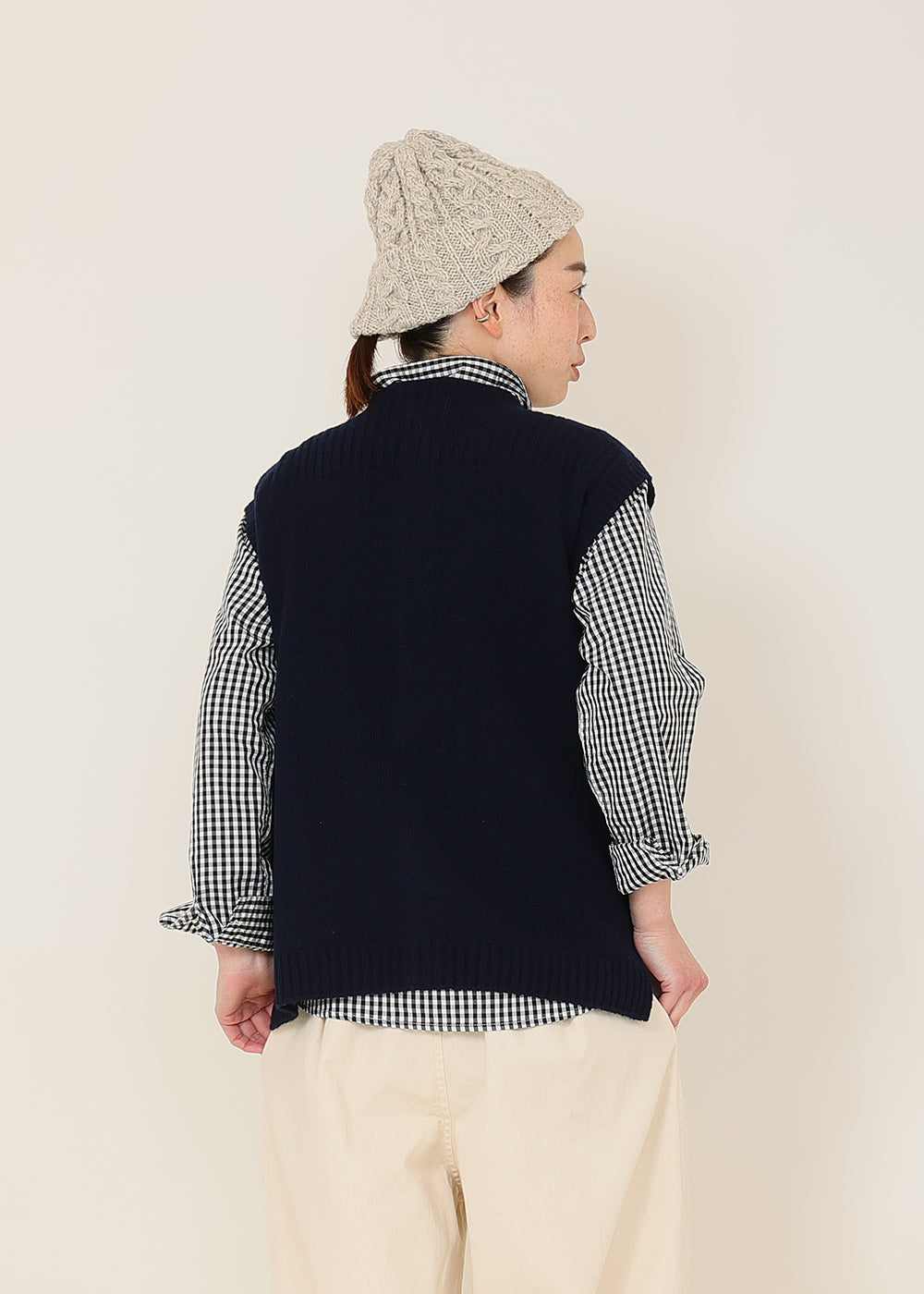 ネイビー model:164cm