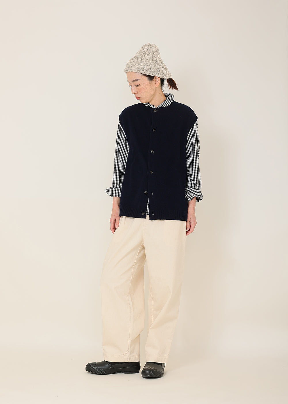 ネイビー model:164cm