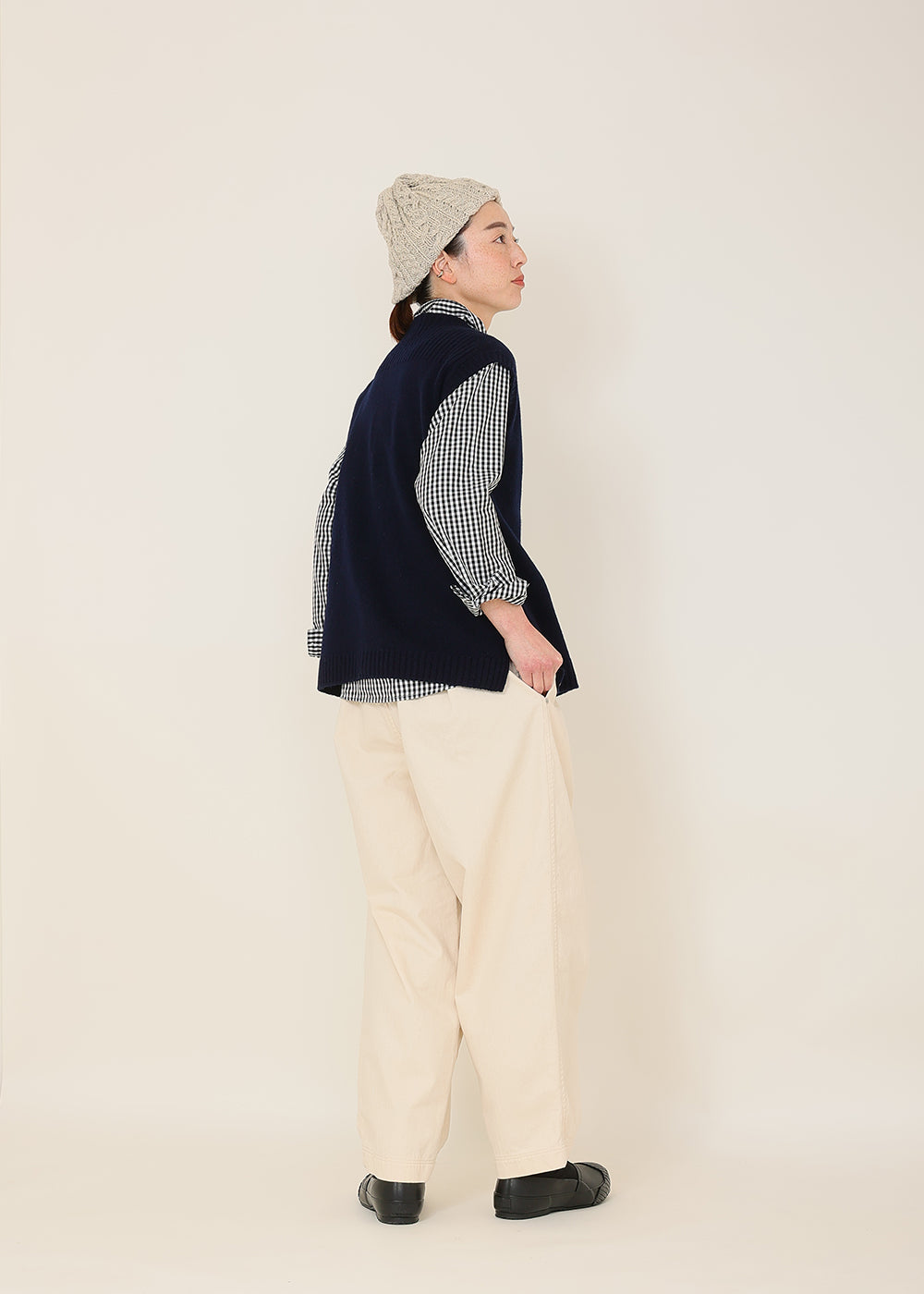 ネイビー model:164cm