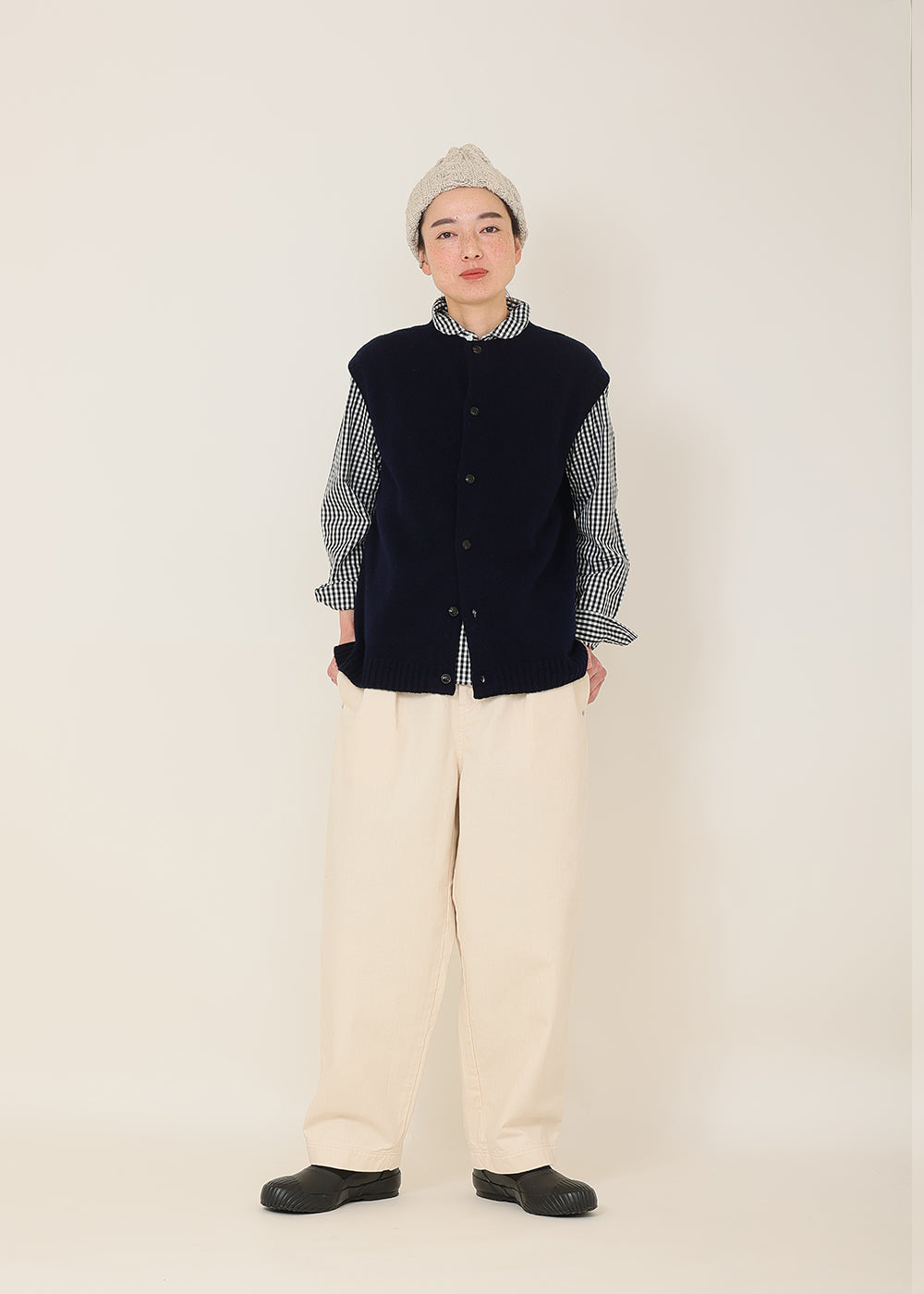 ネイビー model:164cm