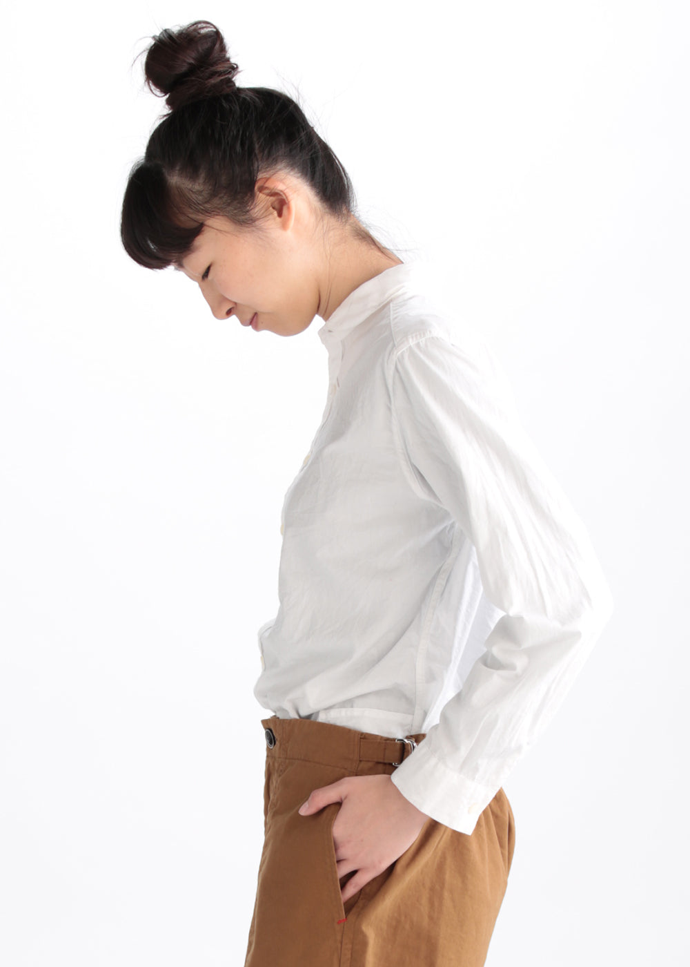 白 model : 164cm