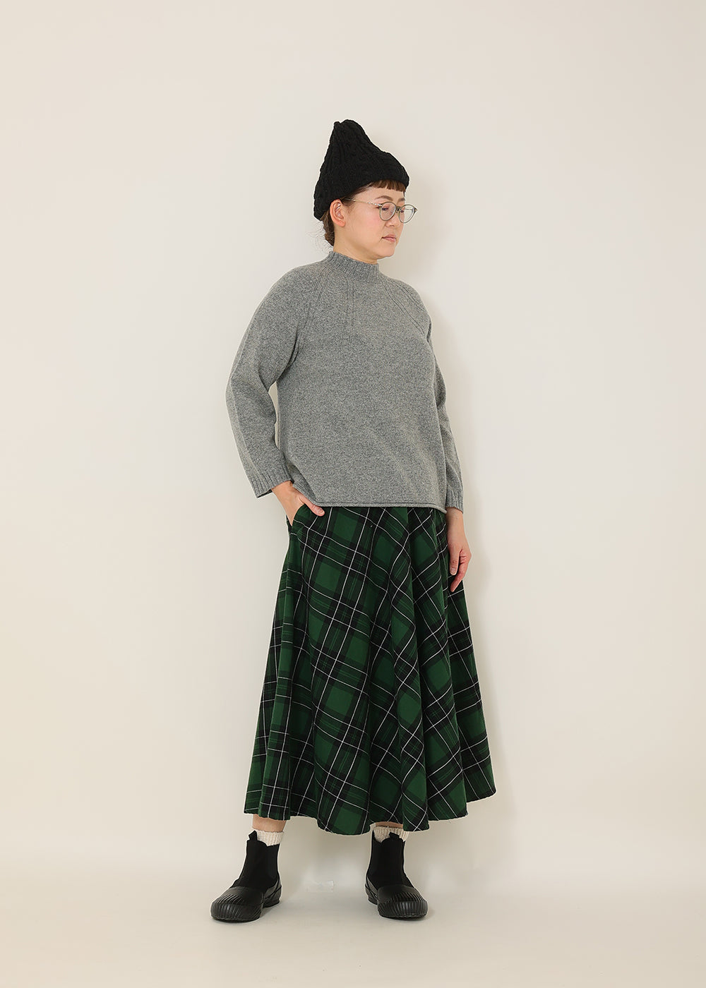 グレー model:162cm
