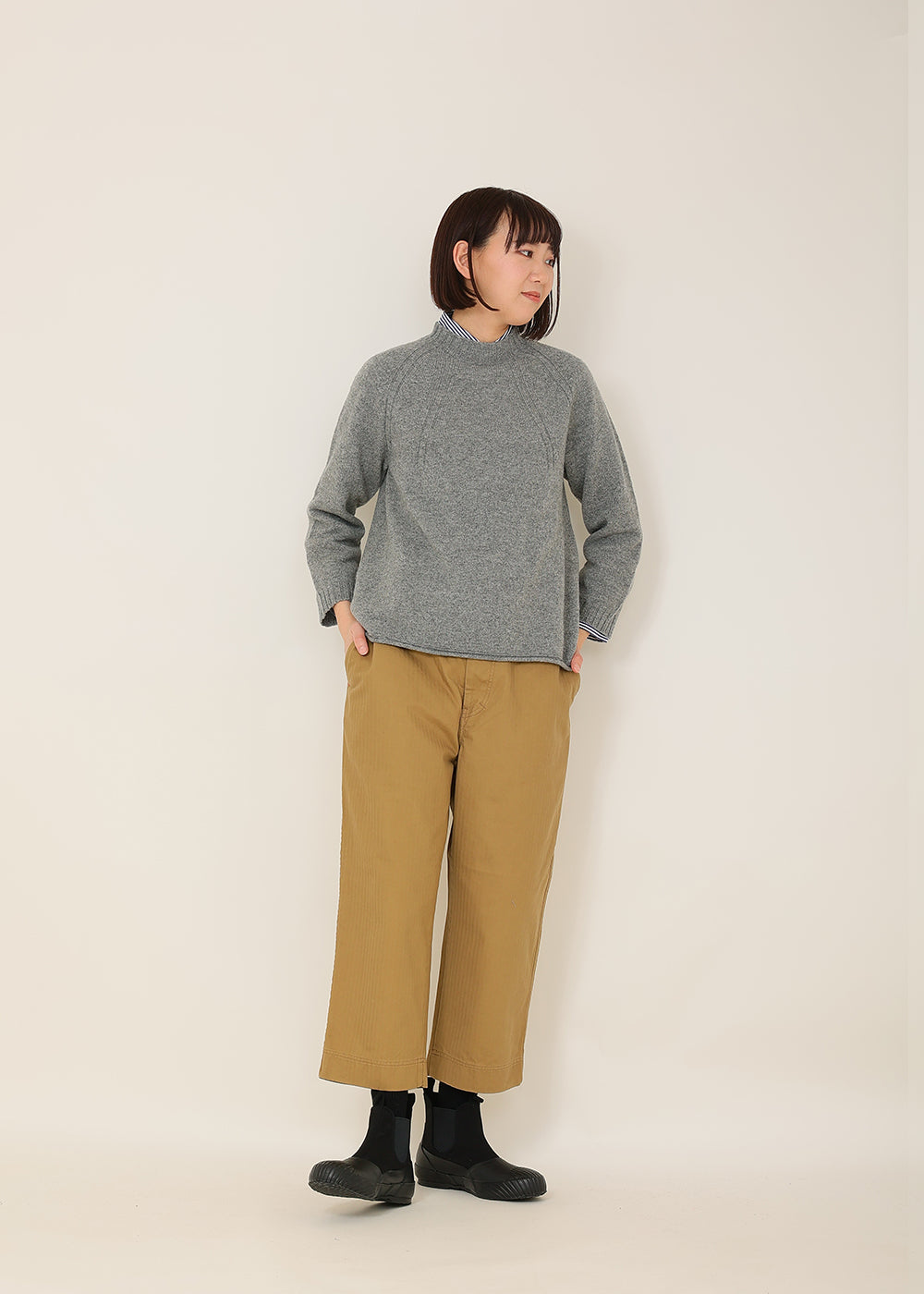 グレー model:170cm
