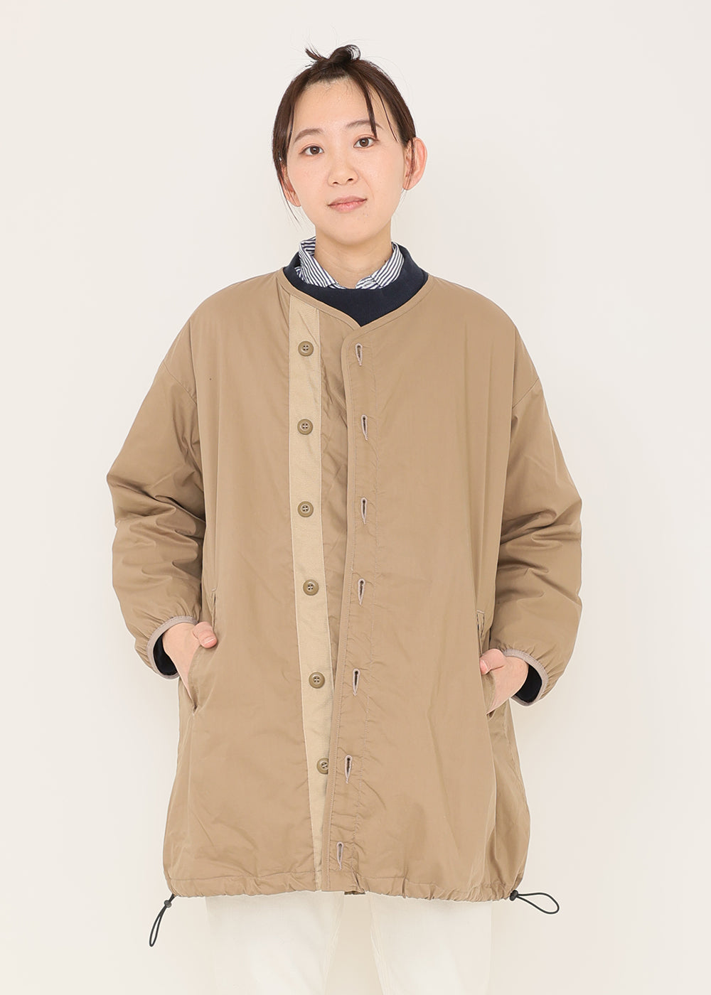 ベージュ model:170cm