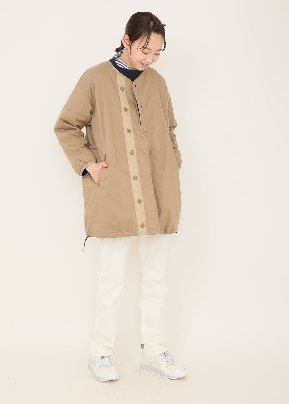 ベージュ model:170cm