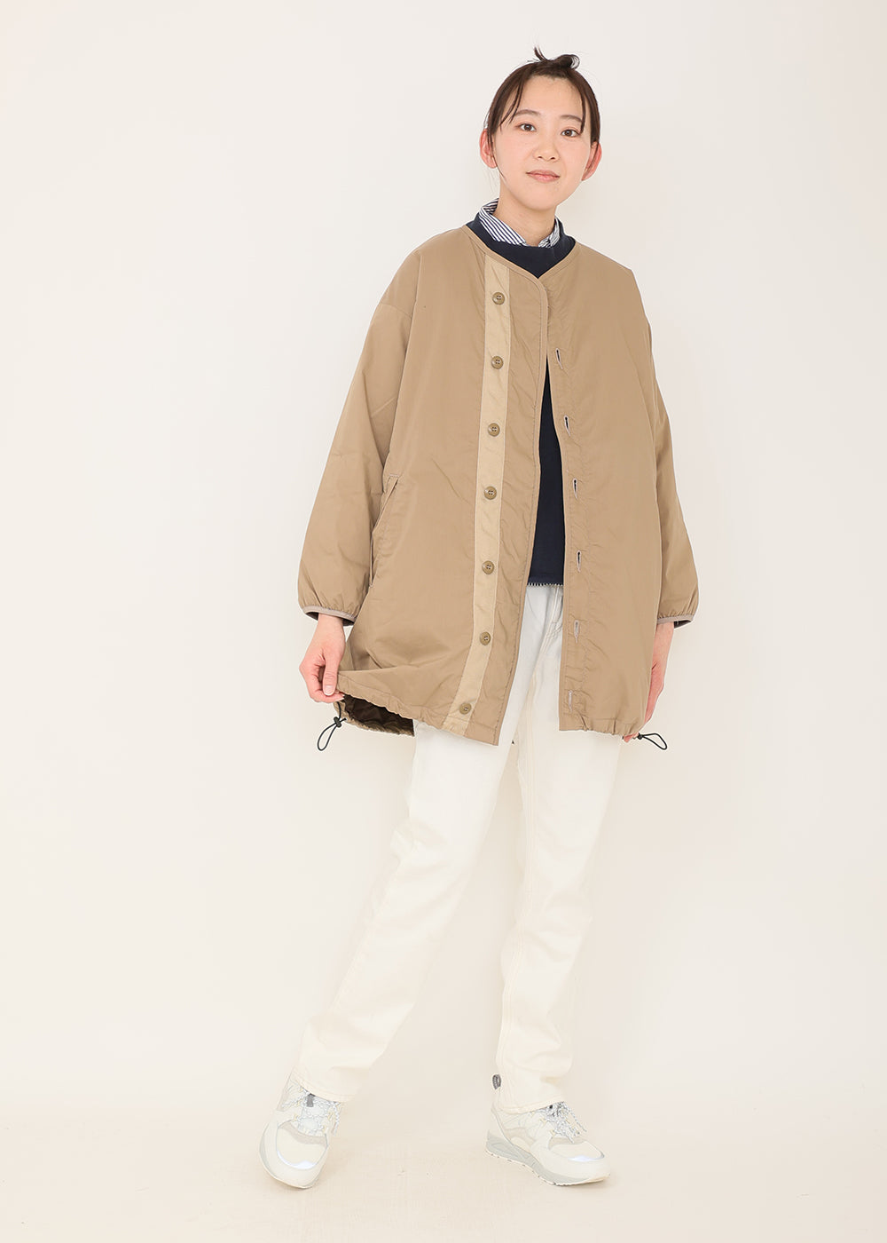 ベージュ model:170cm