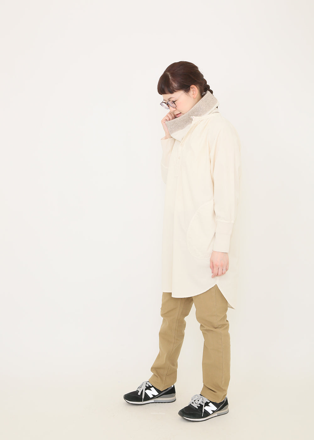オートミール model:162cm