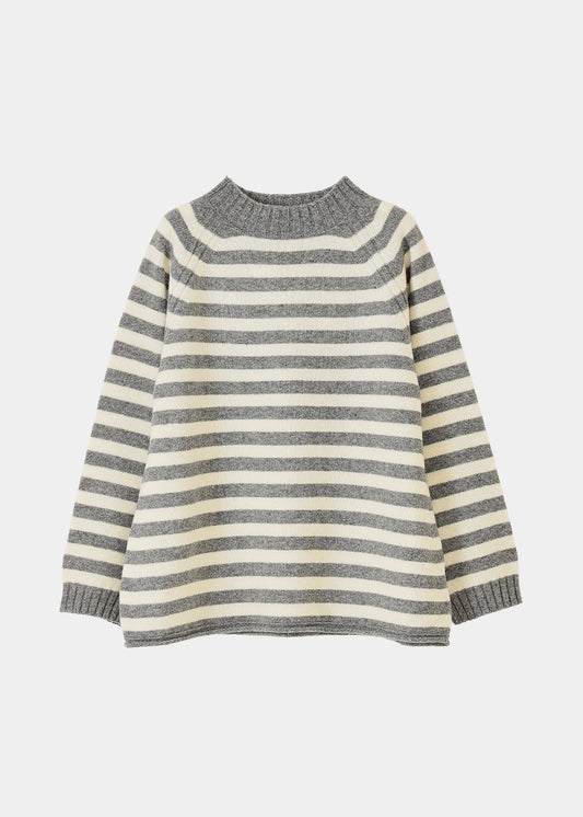 ソフトウールボーダープルオーバー