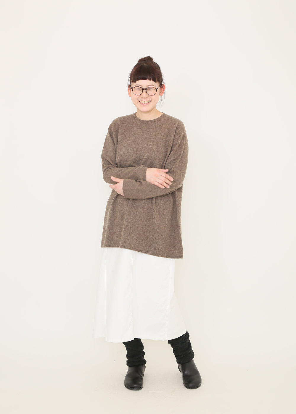 ブラウン model:162cm