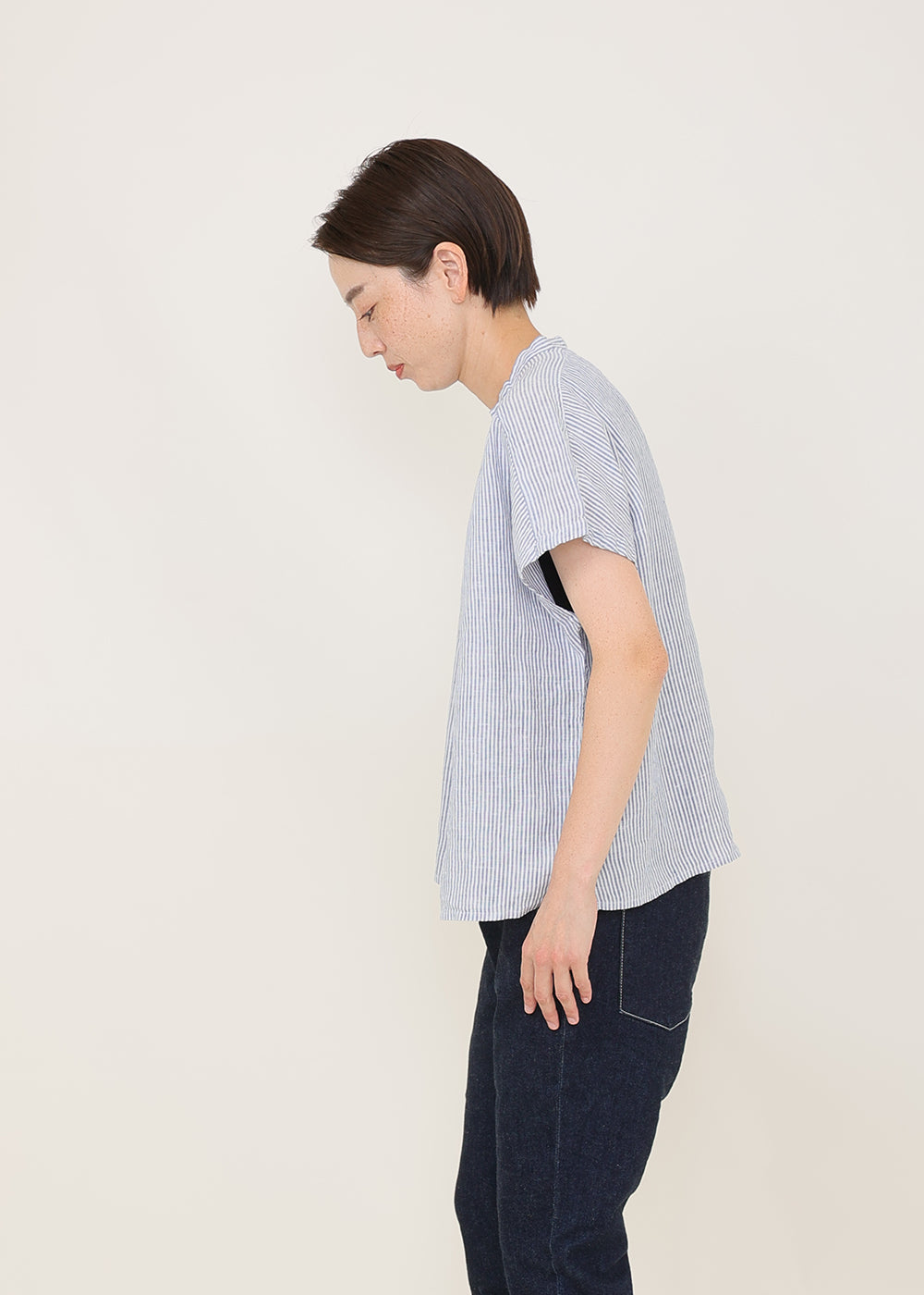 ネイビーストライプ model:164cm