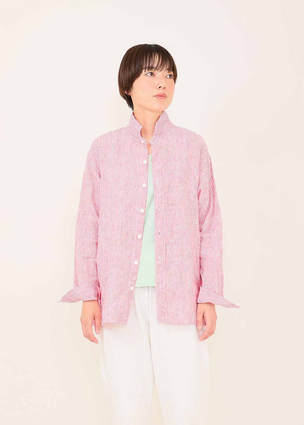 レッドストライプ model:164cm