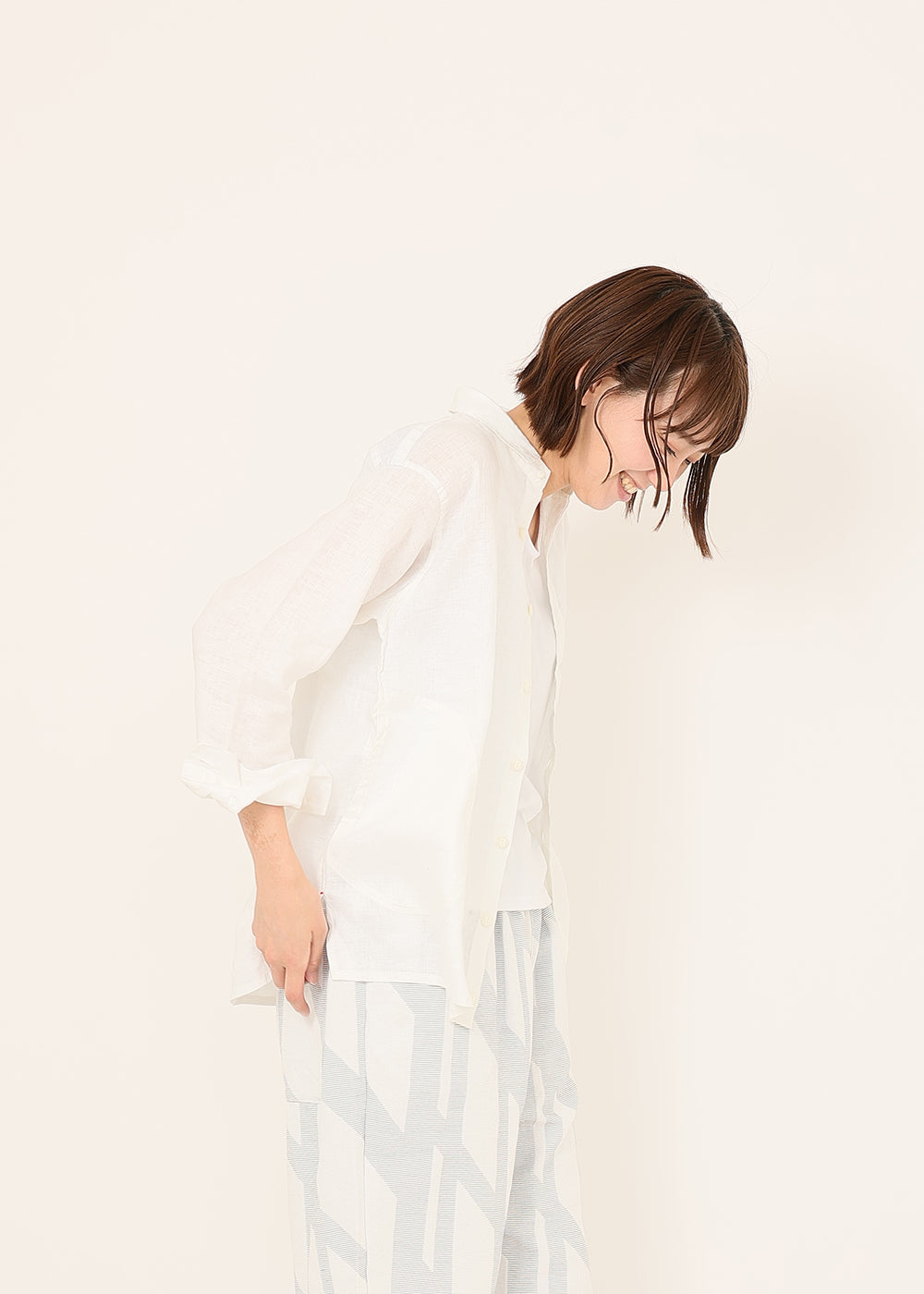 白 model:170cm
