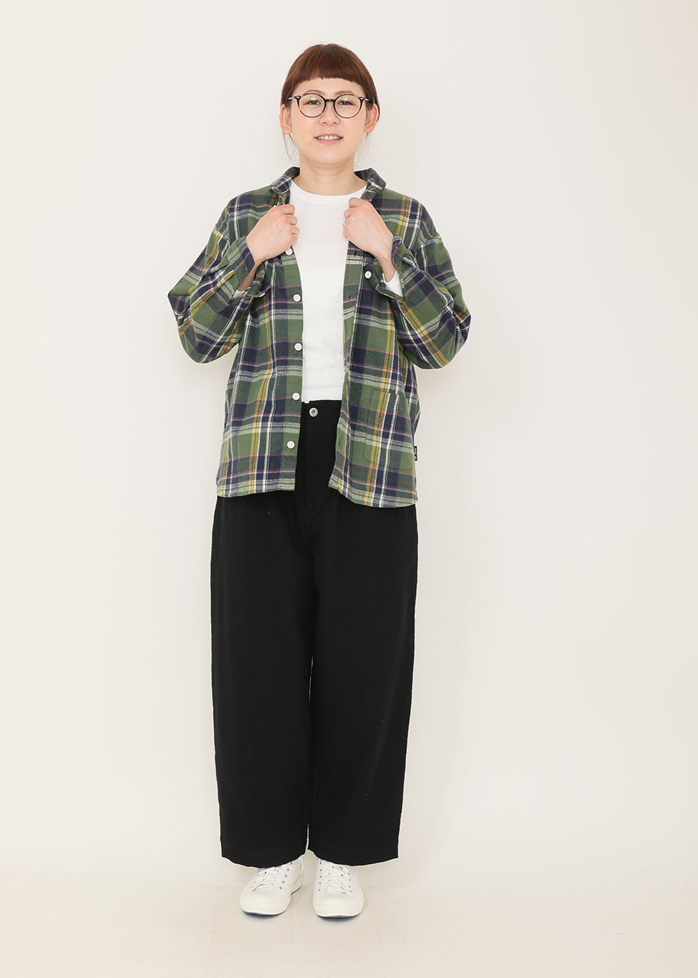 カーキタータン model:162cm