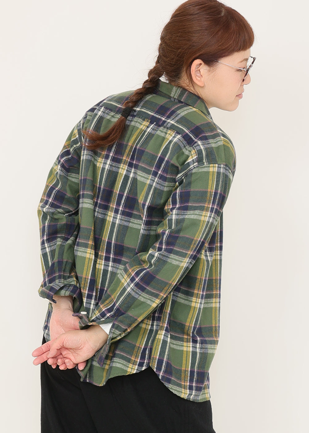カーキタータン model:162cm
