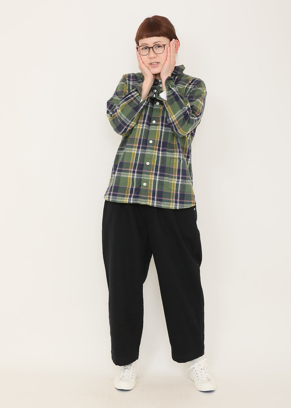 カーキタータン model:162cm