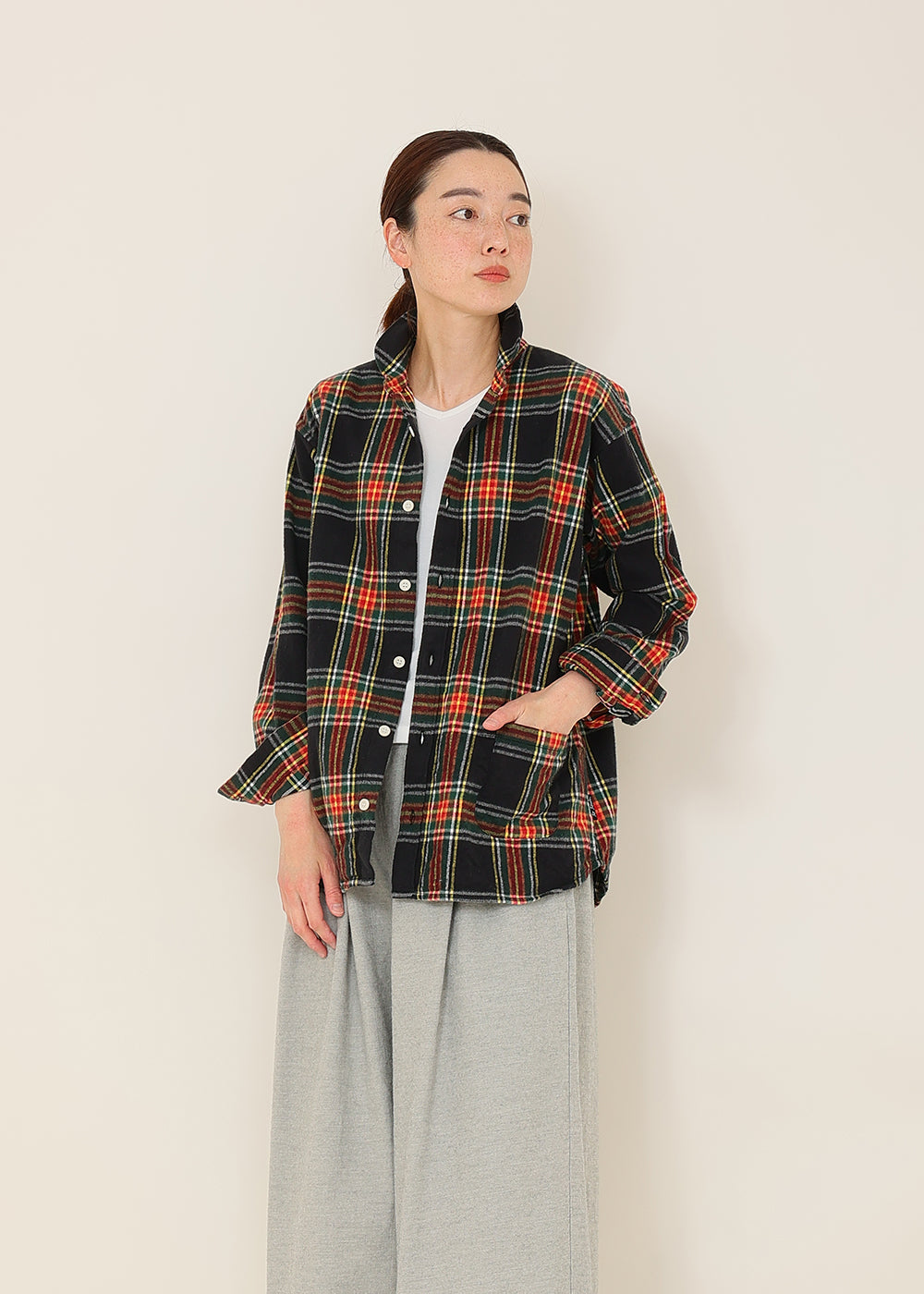 Brushed Tartan Overshirt