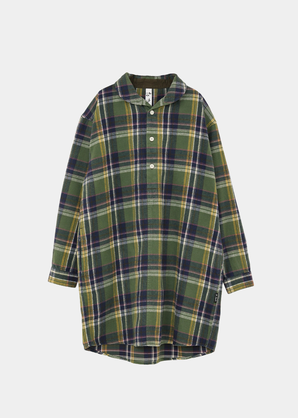 Brushed Tartan Long Shirt