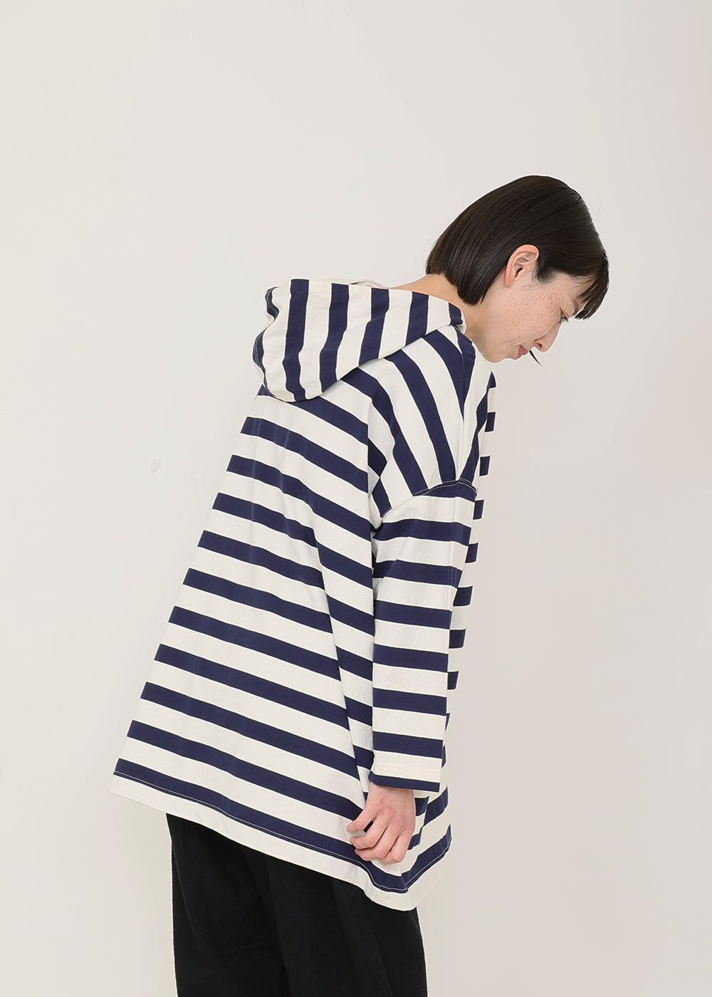 生成×ネイビー model:164cm