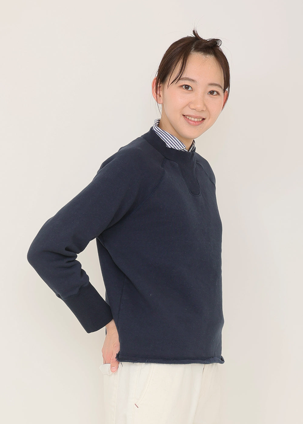 ネイビー model:170cm