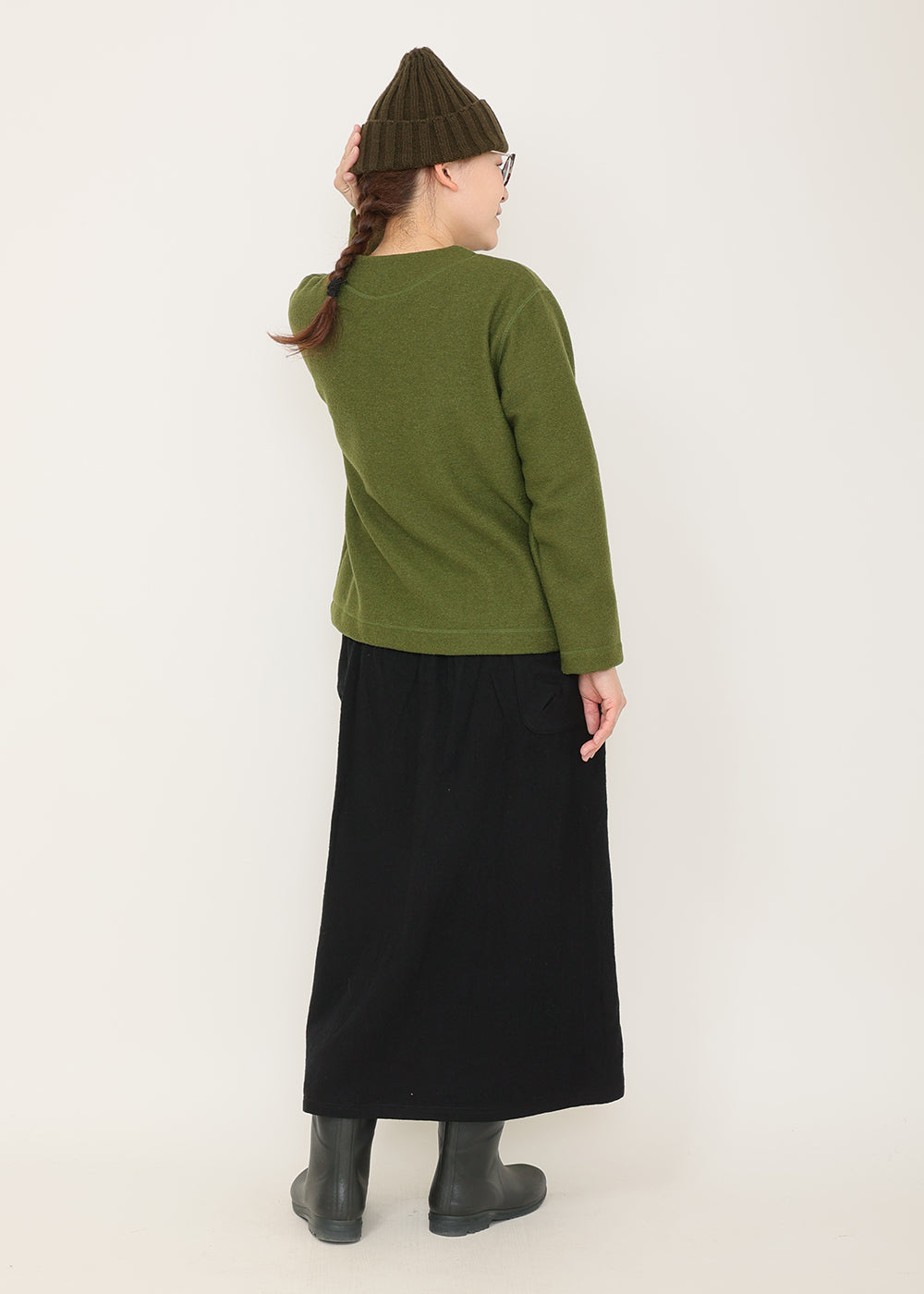 カーキ model:162cm