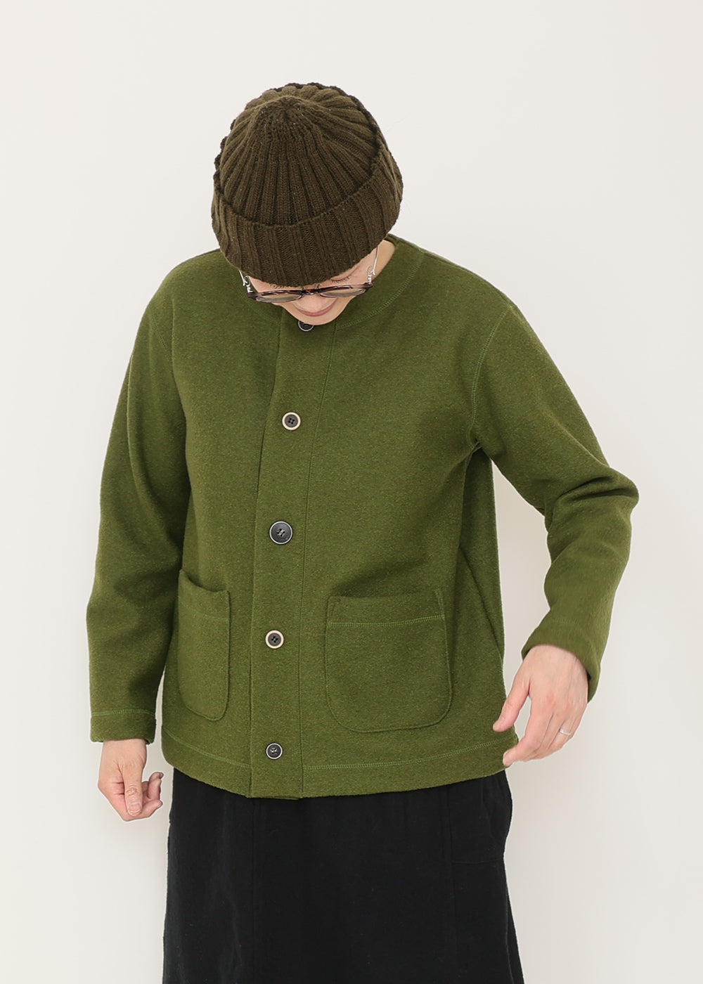 カーキ model:162cm