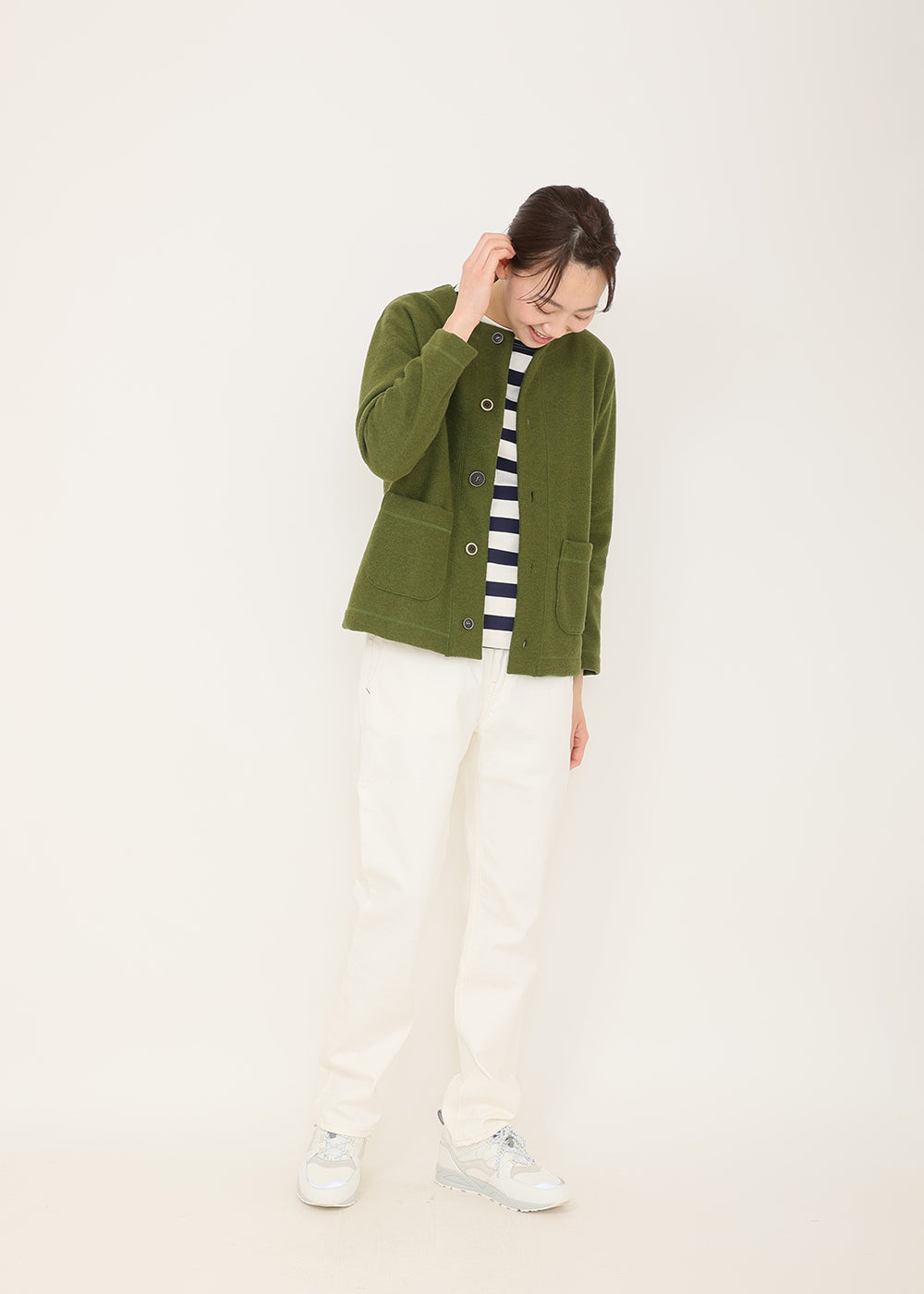 カーキ model:170cm