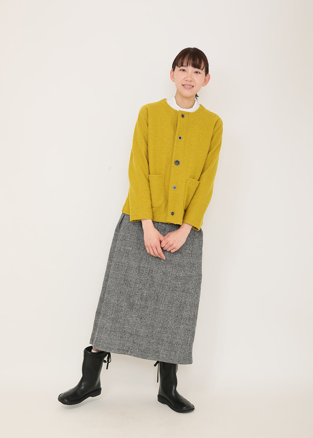 マスタード model:170cm
