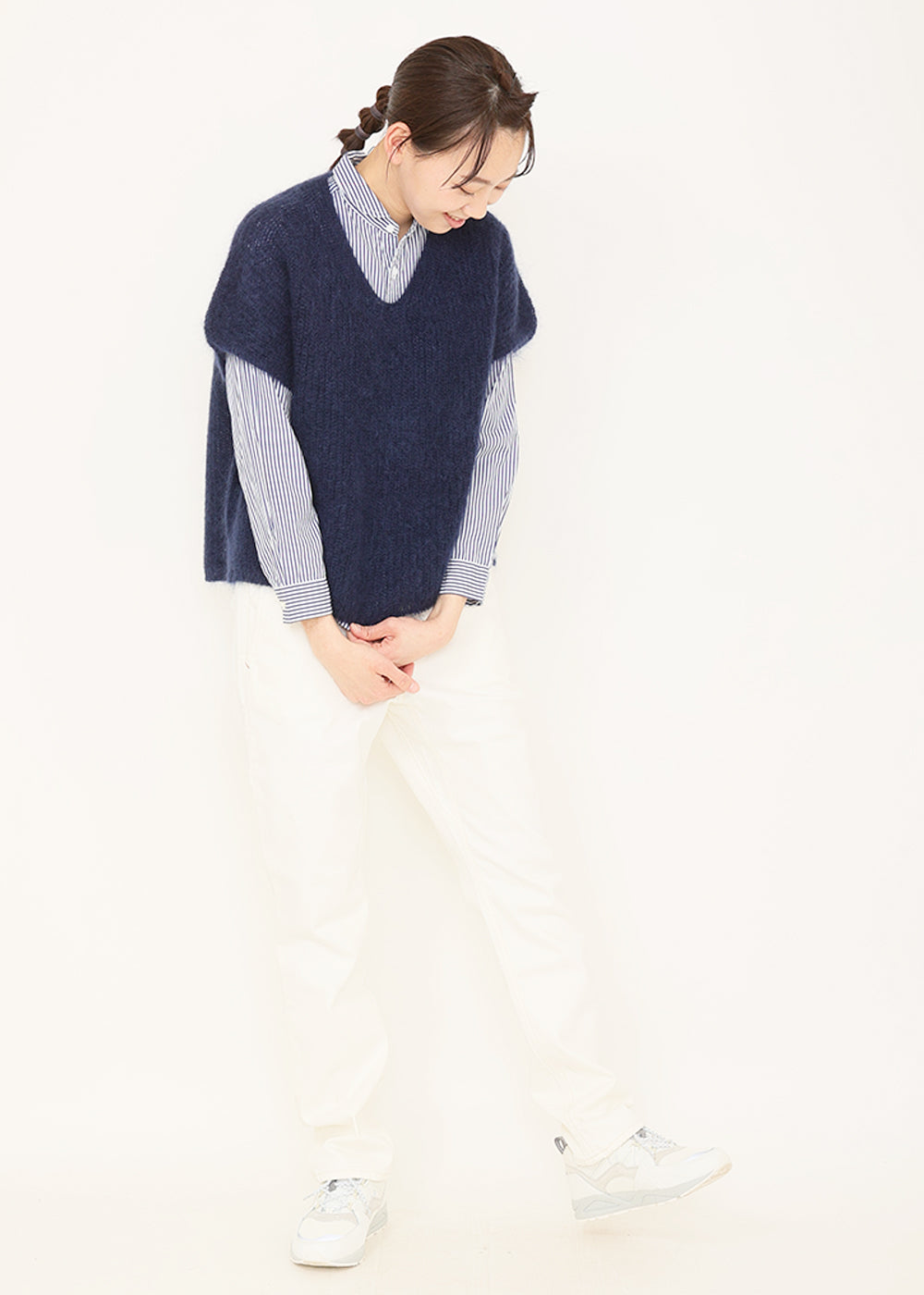 ネイビー model:170cm