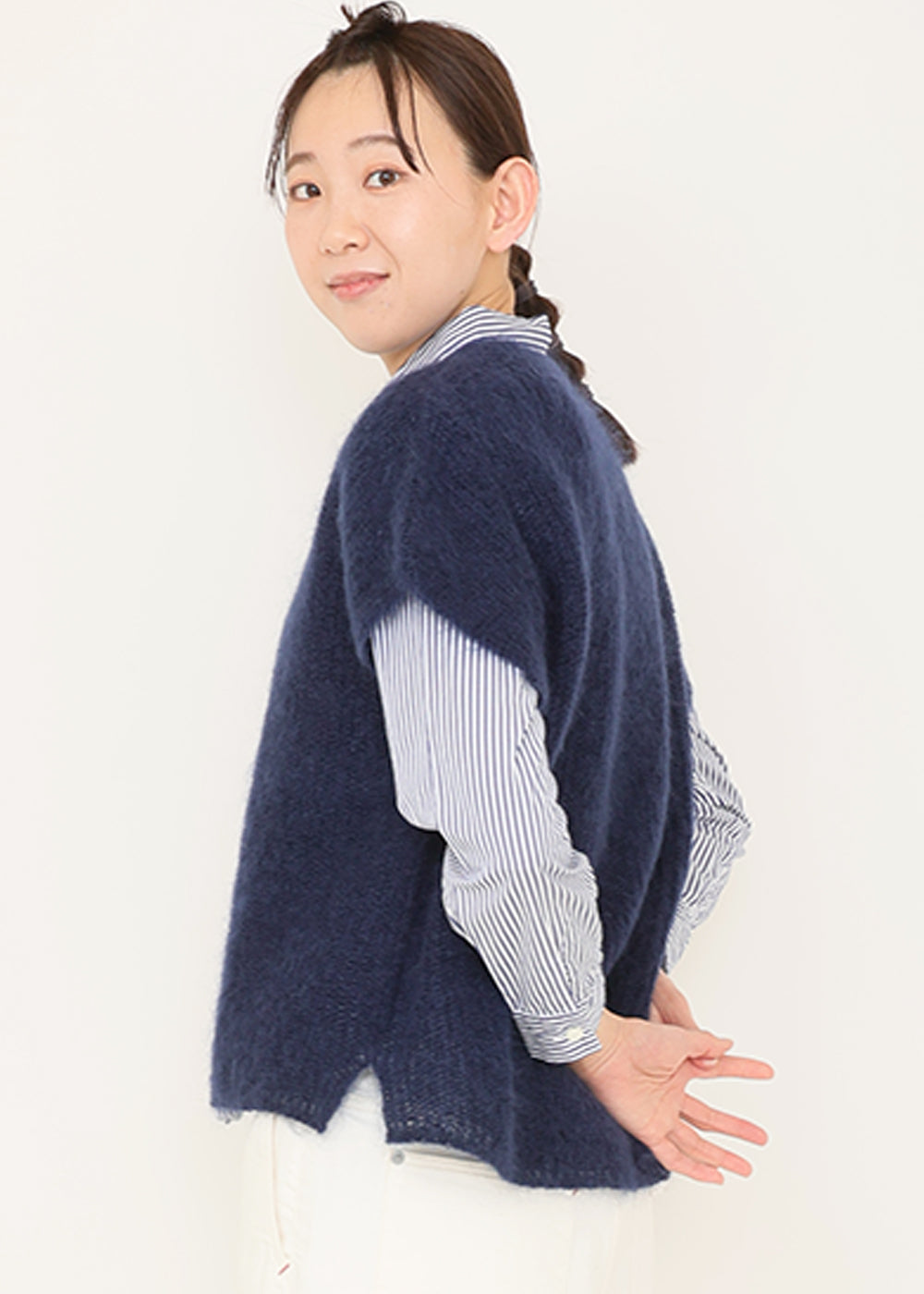 ネイビー model:170cm
