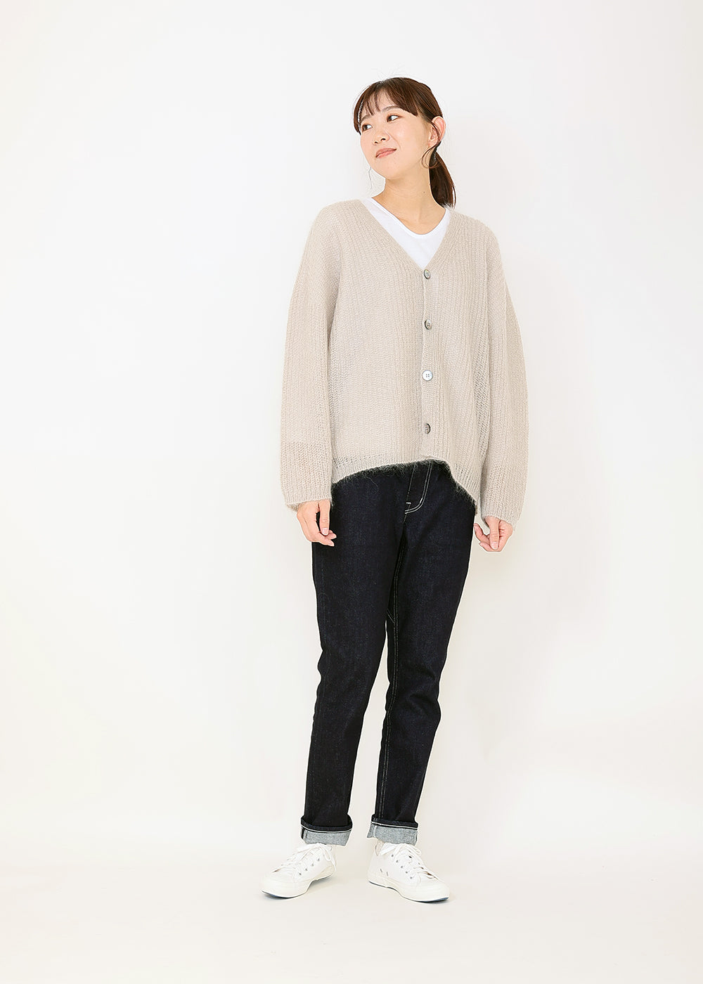 ライトグレー model:170cm