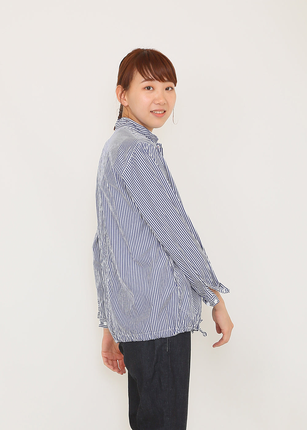 ネイビーストライプ model:170cm