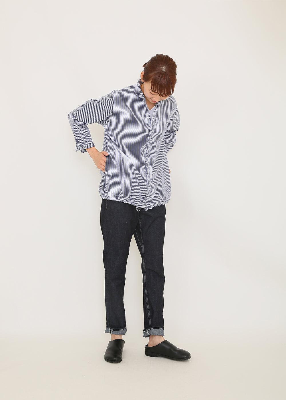 ネイビーストライプ model:170cm