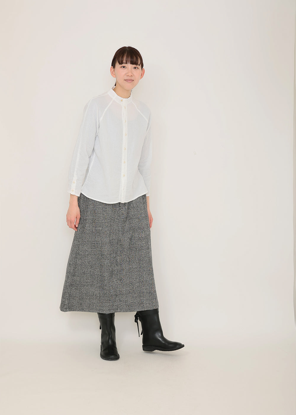 白 model:170cm