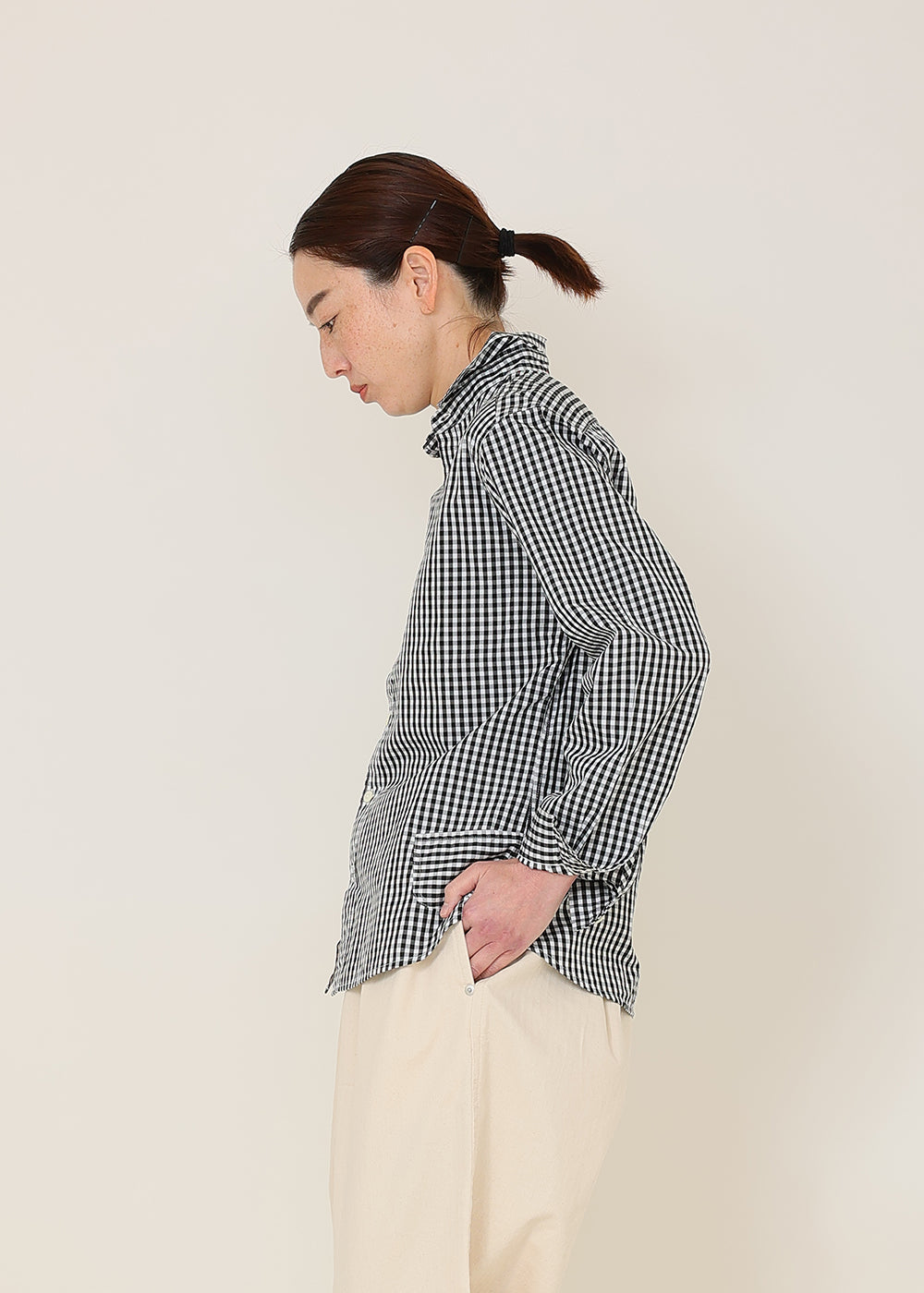 ブラックギンガム model:164cm