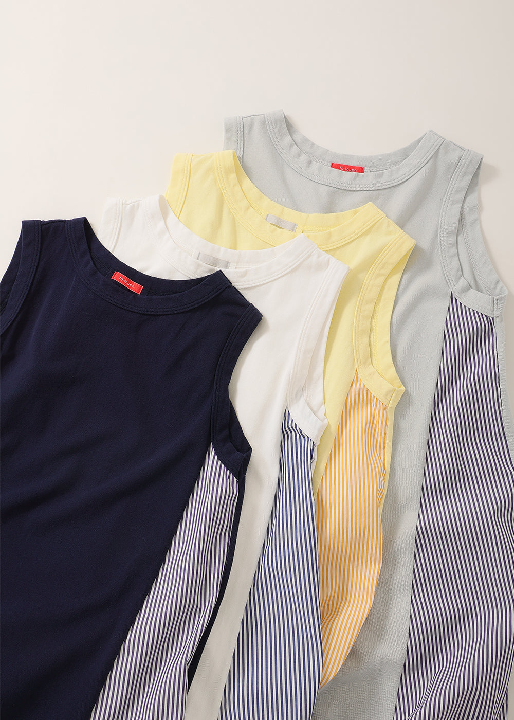 Giza Cotton Kanoko Sleeveless Dress