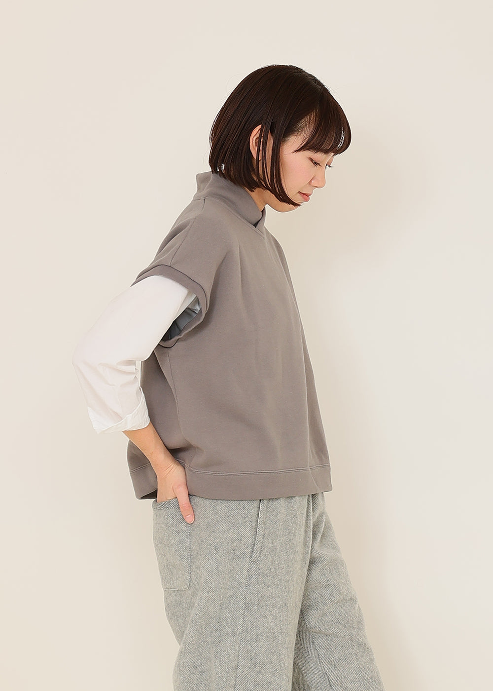 グレー model:170㎝