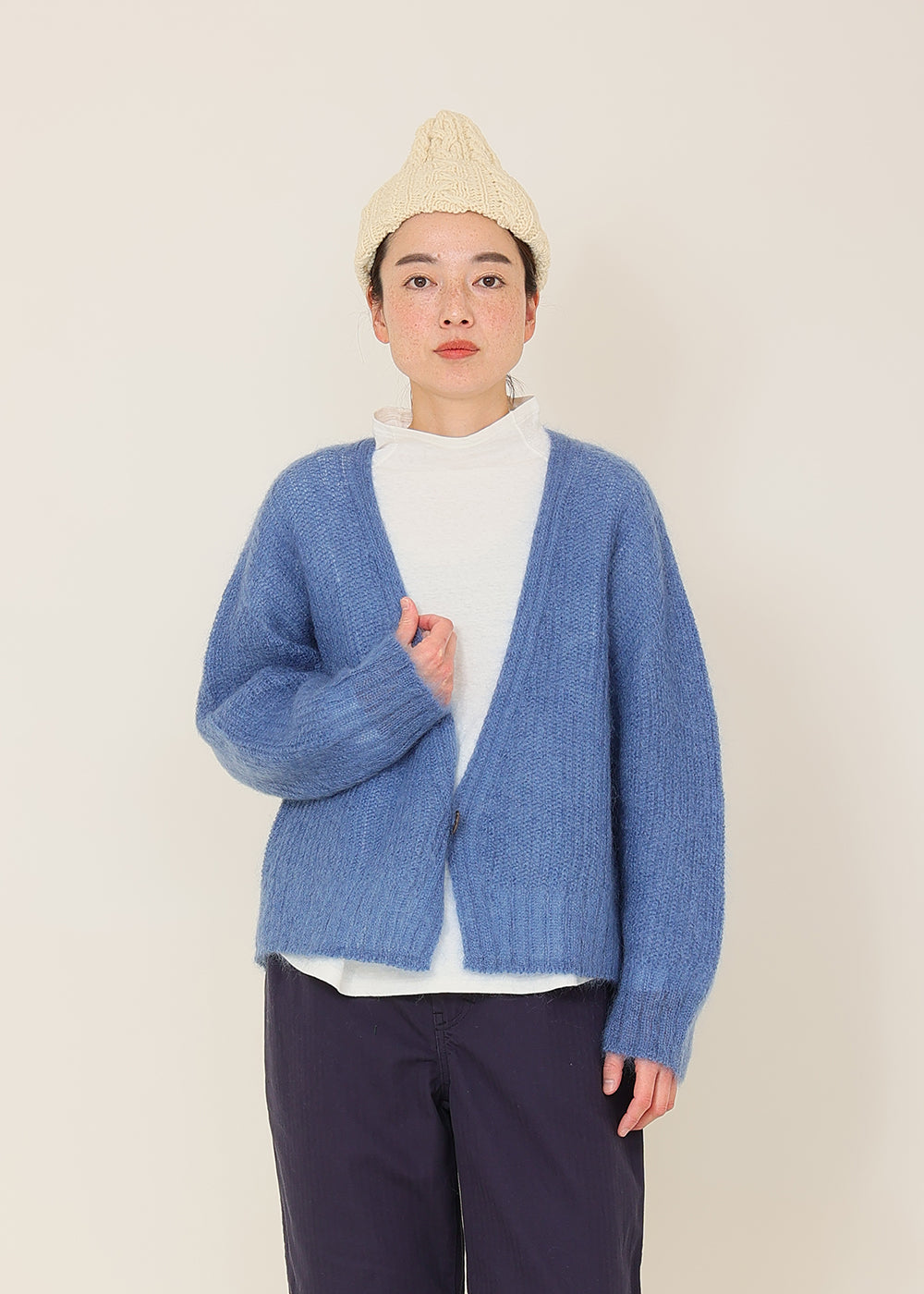 ブルーグレー model:164cm