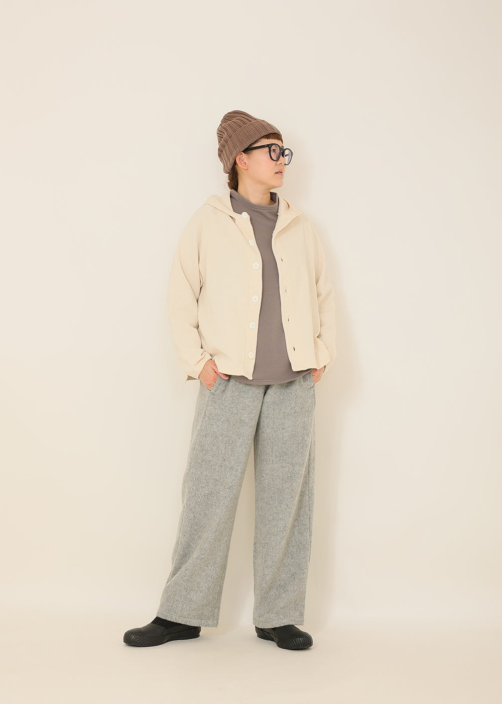 グレー model:162cm
