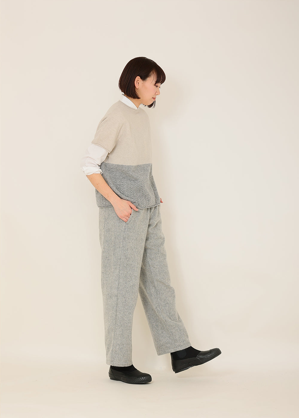 グレー model:170cm