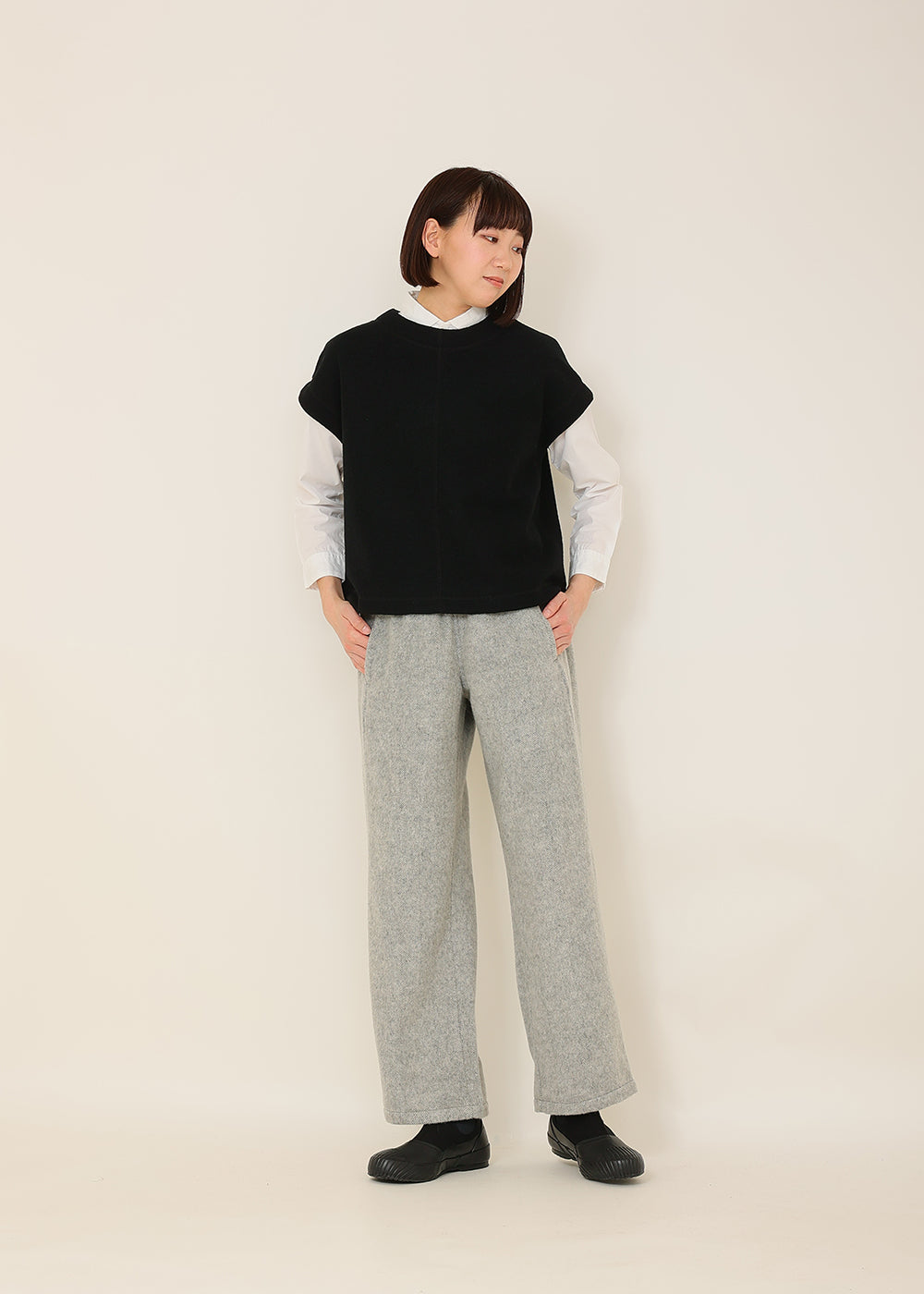 グレー model:170cm