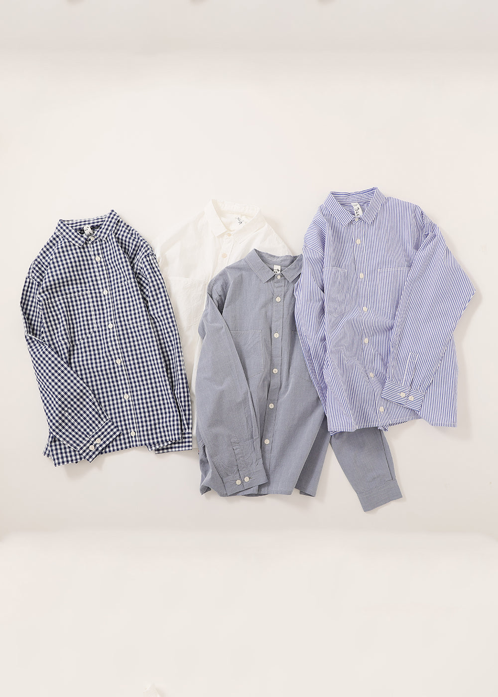 Extra-long cotton relaxed shirt