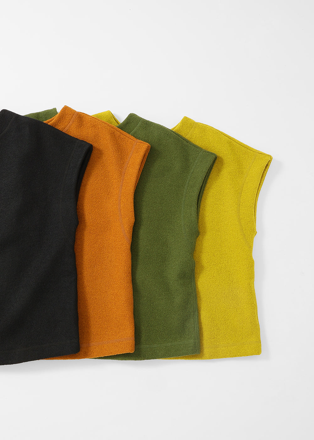 Strongly Shrink Wool French Vest