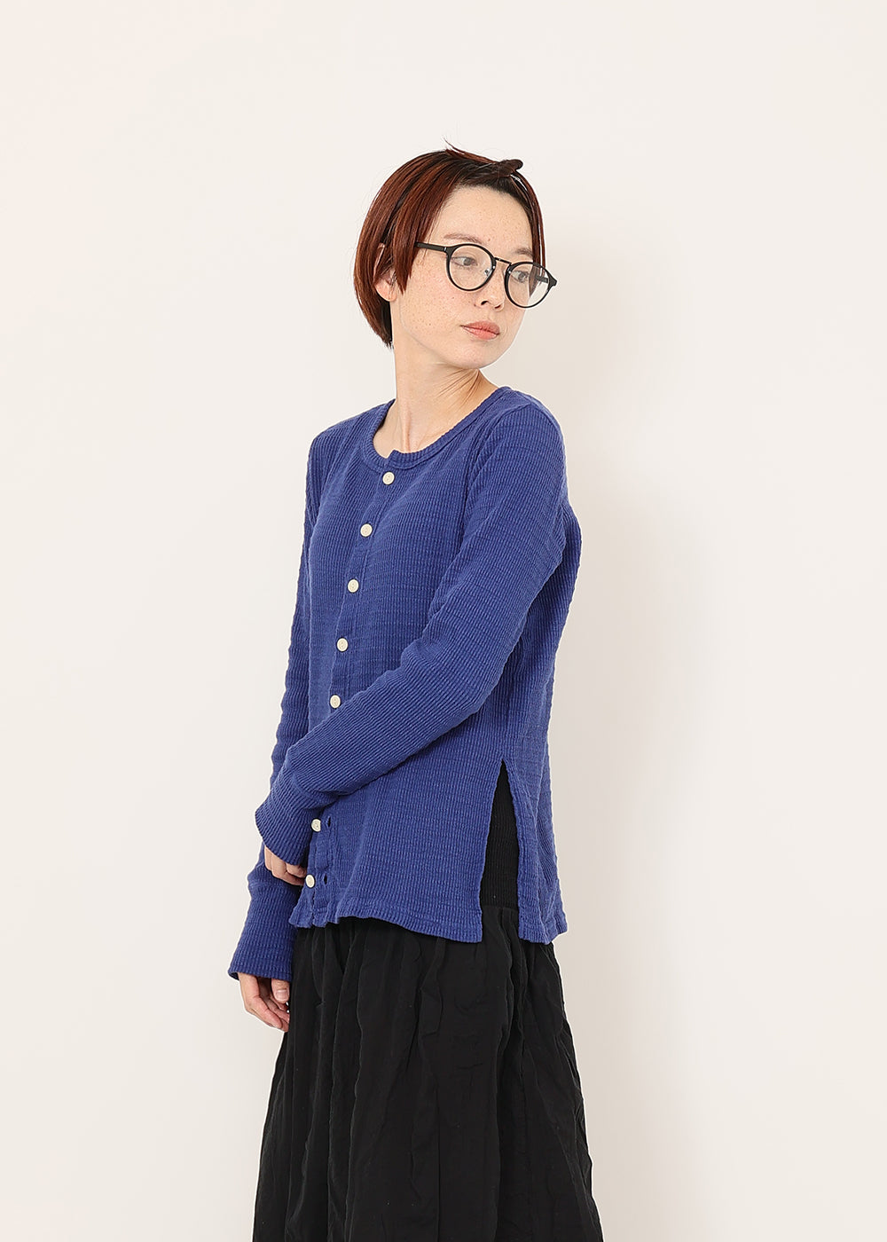 ダークブルー model:164cm