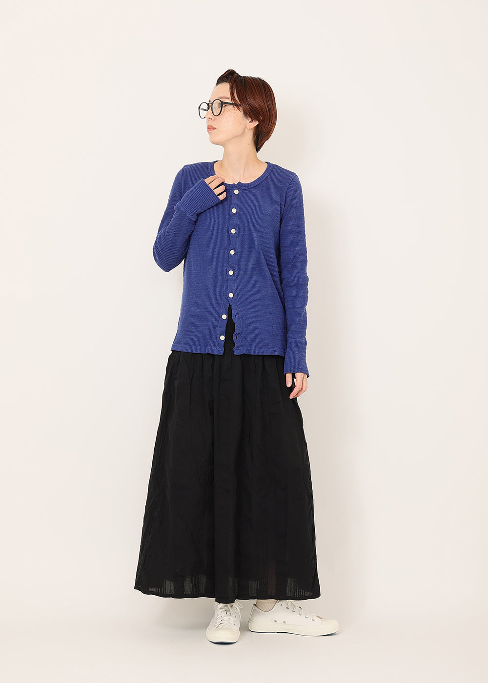 ダークブルー model:164cm