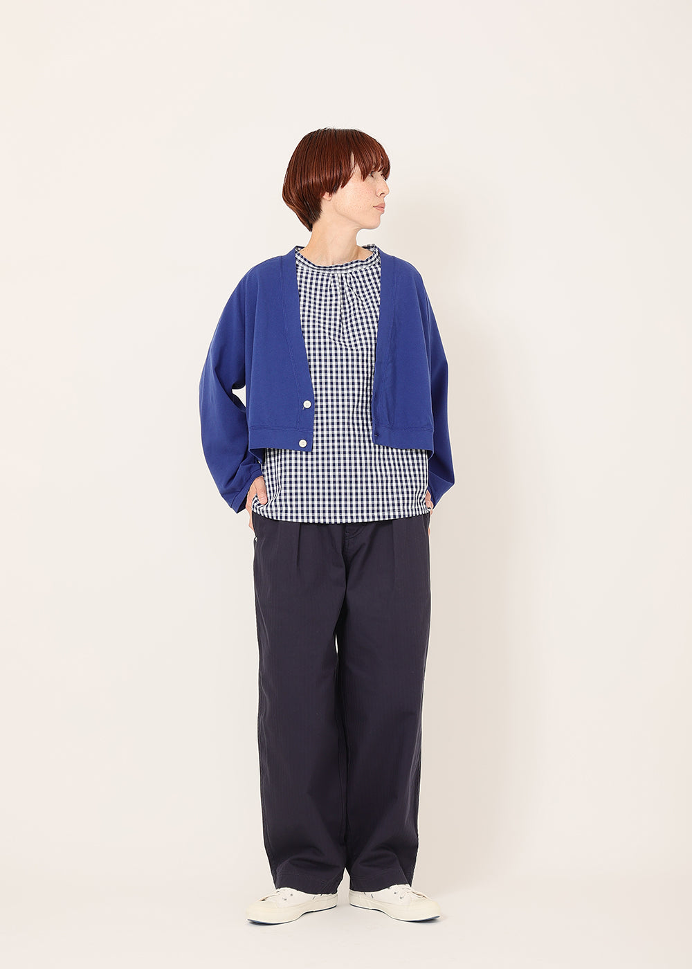 ダークブルー model:164cm