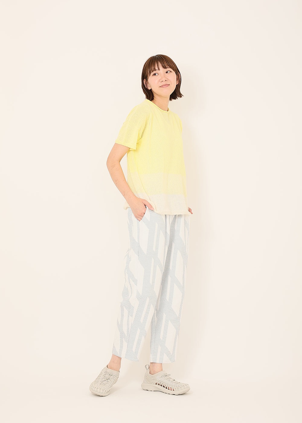 レモン×クリーム model:164cm