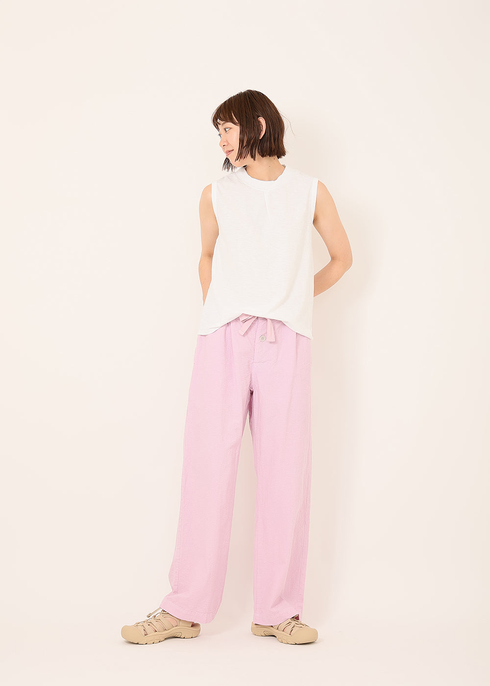 ベビーピンク model:170cm