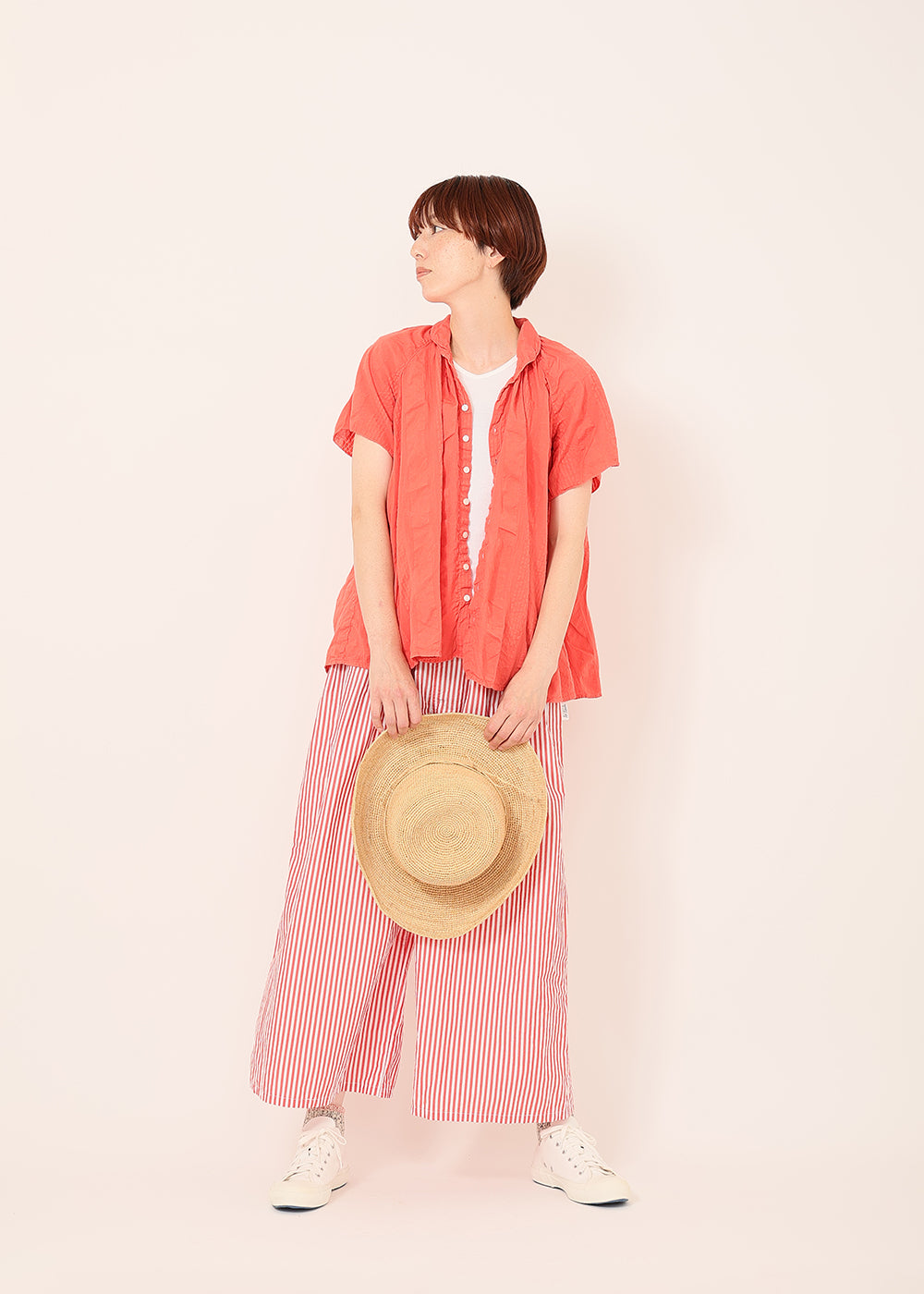 レッドストライプ model:164cm