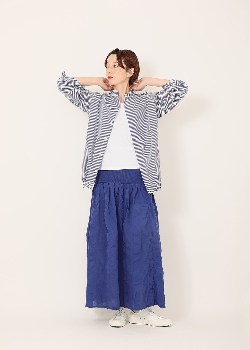 ダークブルー model:164cm